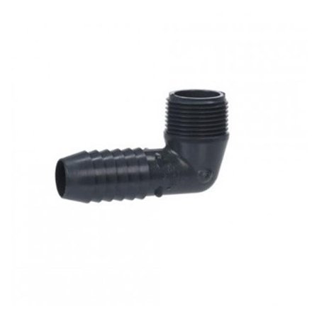 LASCO FITTINGS Lasco Fittings PV14130070.75 in. Insert Male Pipe Thread 90 deg Elbow PV1413007